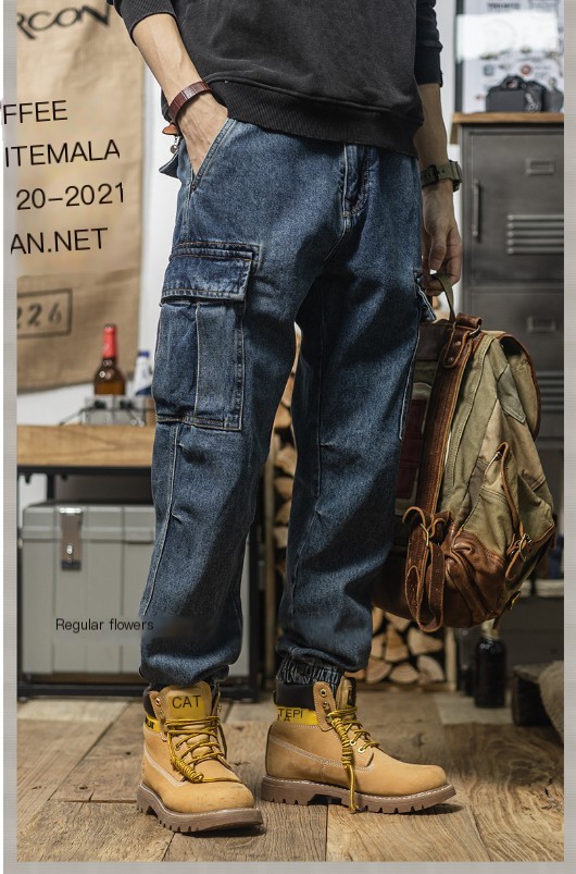 Retro Strappy Trousers Image 9