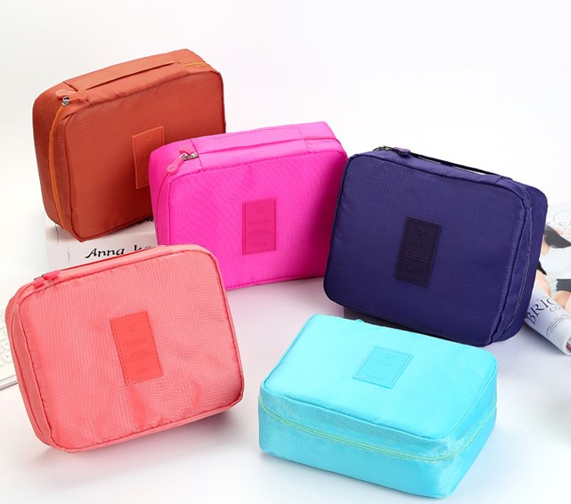 Pink Travel Pouch Colors