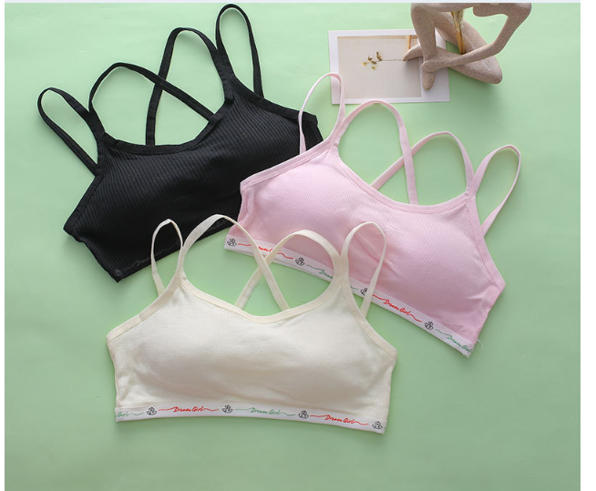 Girls Bra without Underwire - Black