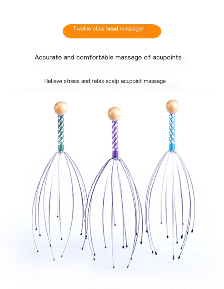 Octopus Head Massager Image 3