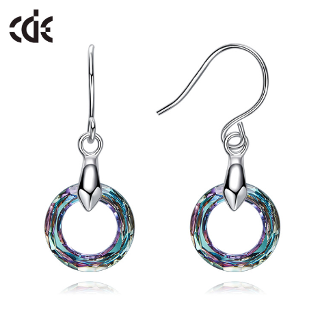 Geometric Circle Earrings 3