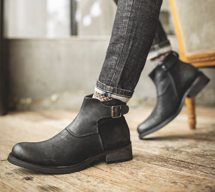 Stylish Leather Boots