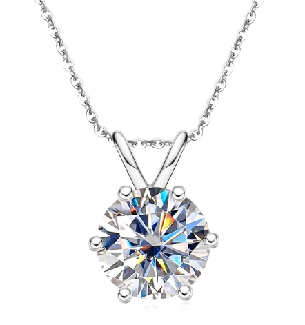 Moissanite Necklace Image 1