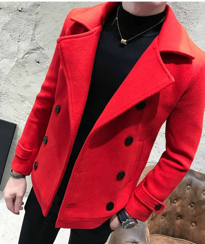Men's Wool Coat Image 5