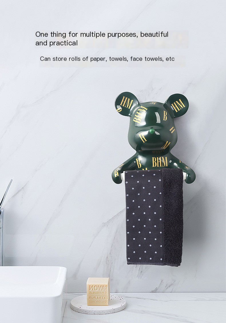 Violent Bear Roll Paper Tube - Black