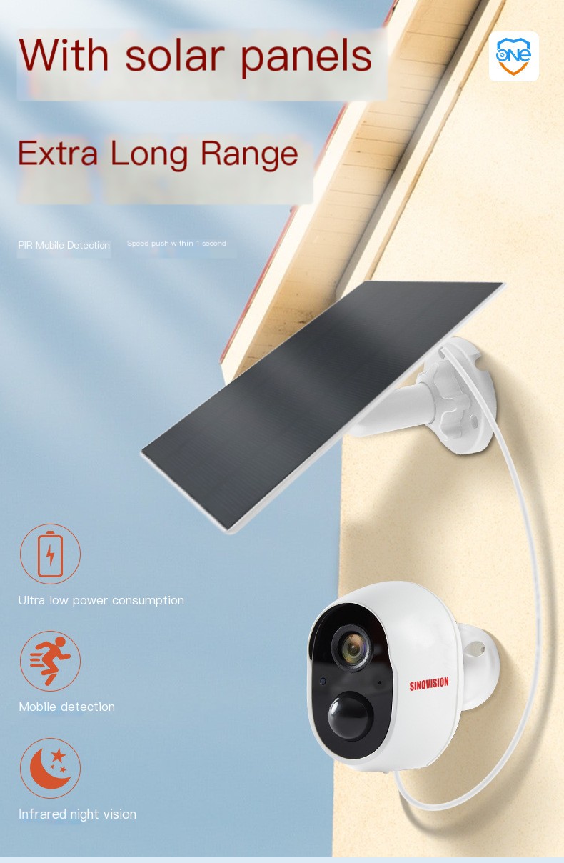 Graffiti Solar-Powered IP Camera