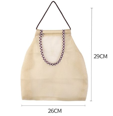 Fruit and Vegetable Storage Bag Beige