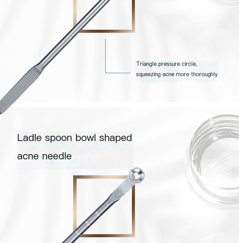 Stainless Steel Acne Extractor 2