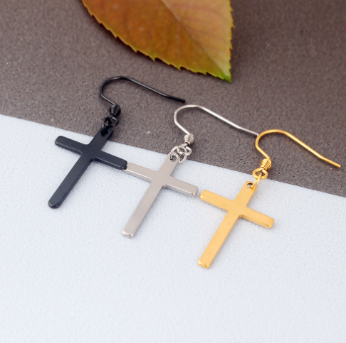 Christian Cross Earrings