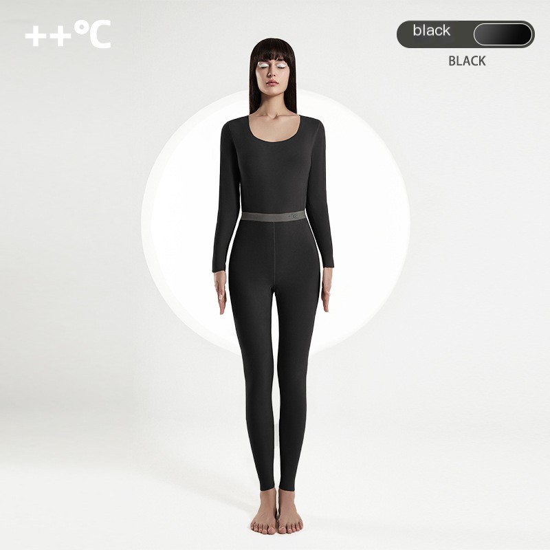 Seamless Couple Thermal Underwear Set Image 4