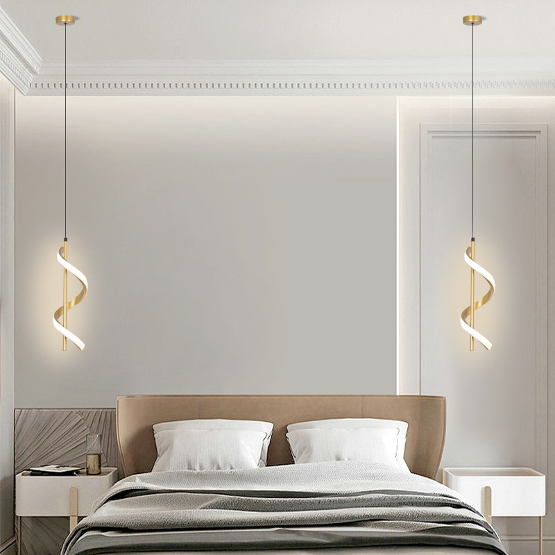 Spiral Pendant Light Variation