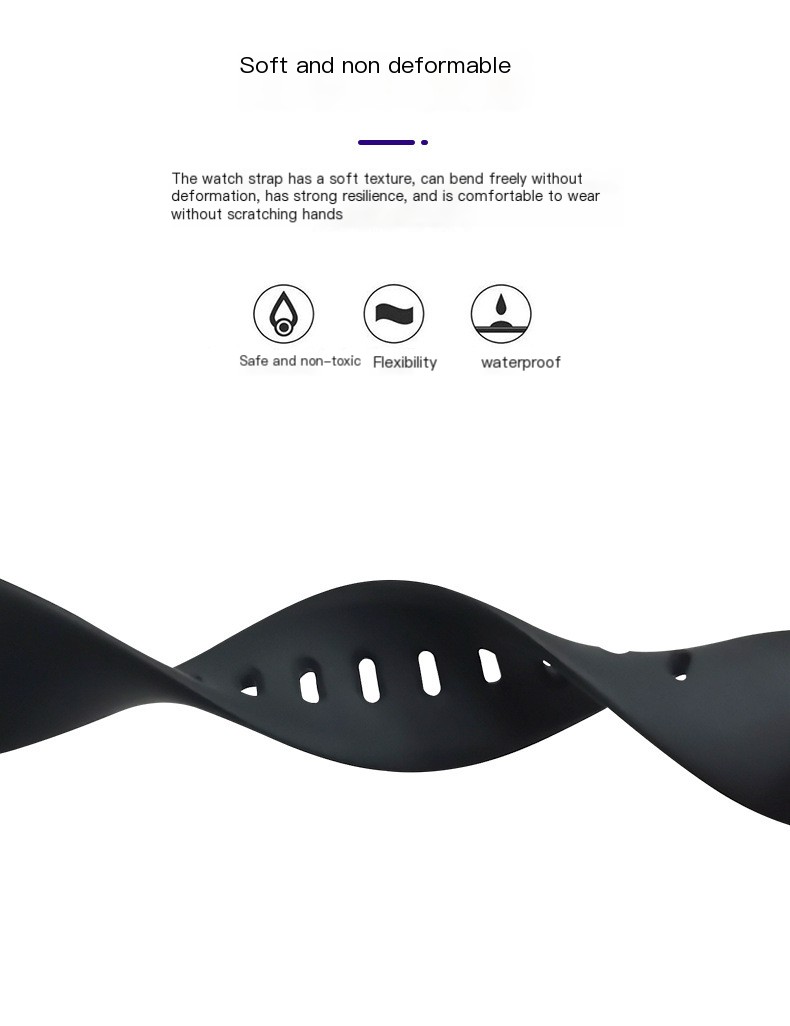 Apple Silicone Watch Strap 3