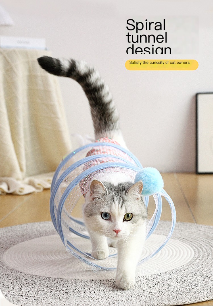 Cat Tunnel Purple