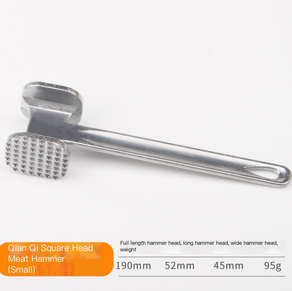 Aluminum Alloy Meat Tenderizer Image 1