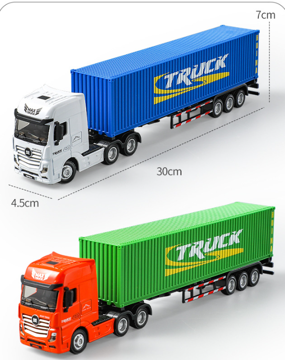 Metal Container Truck Model