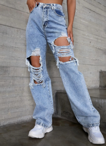 Casual Style Denim Jeans