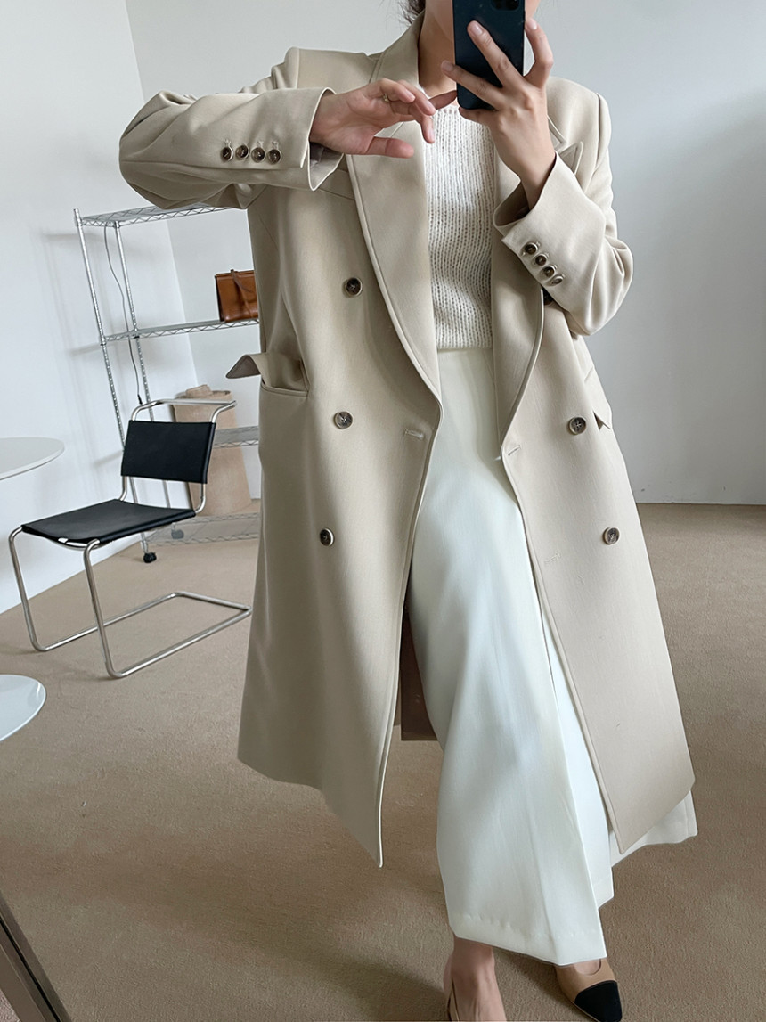 Double-breasted Coat Image 3