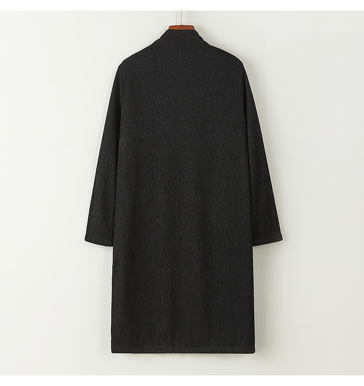 Cardigan Trench Coat Image 3