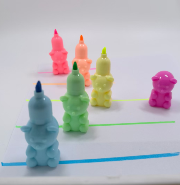 Colorful Bear Highlighters
