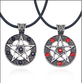 Pentagram Crystal Necklace