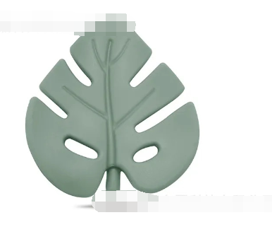 Baby Silicone Teether Leaf Color AAD0028-A