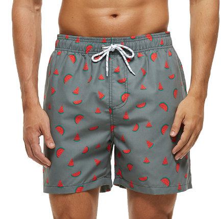 Men's Floral Beach Shorts 1