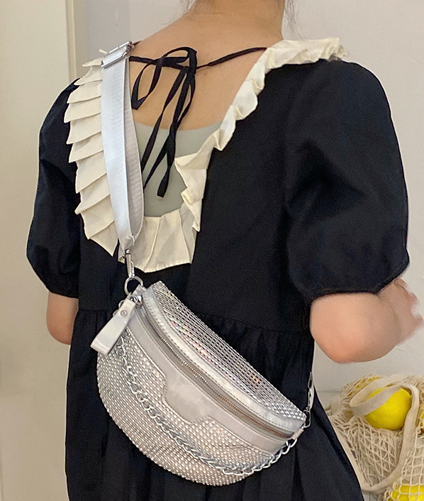 Trendy Crossbody Bag - Front View