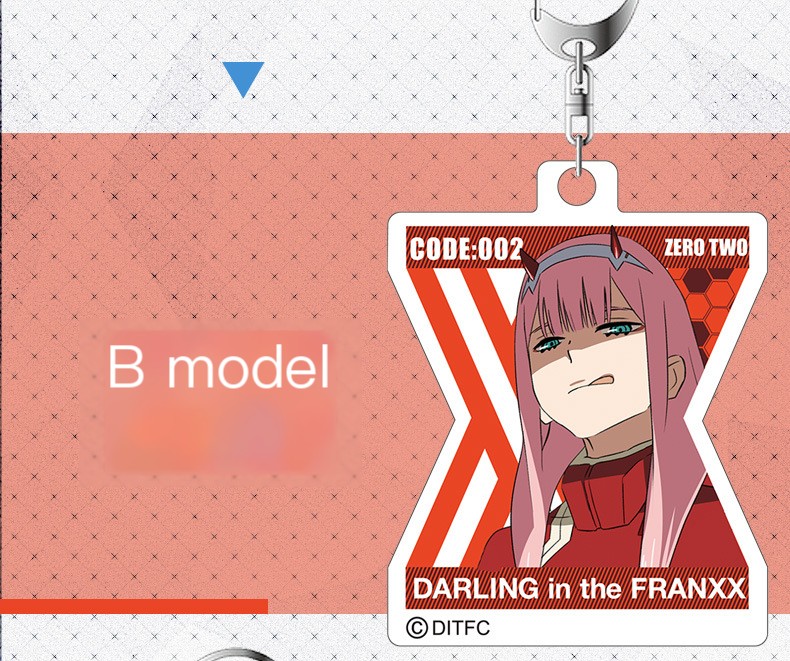 DARLING in the FRANXX 02 Keychain Image 3