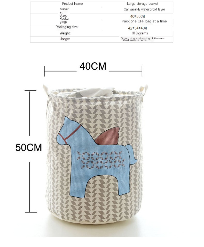 Dirty Clothes Barrel Image 1