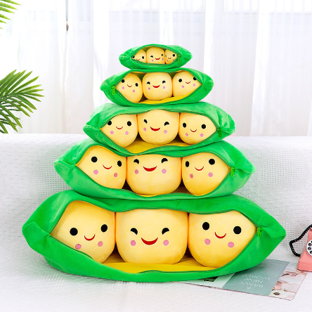 Pea Pod Plush Pillow 2