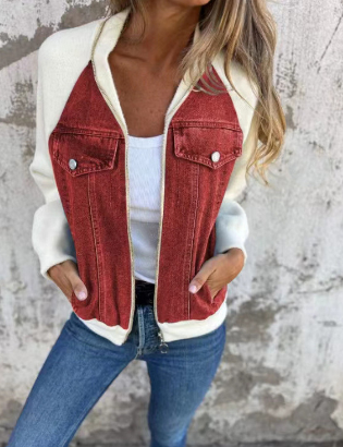 Modern Dames Denim Jacket - Image 1