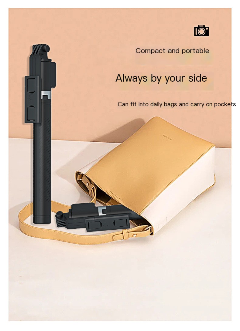 BT12 Selfie Stick Image 9
