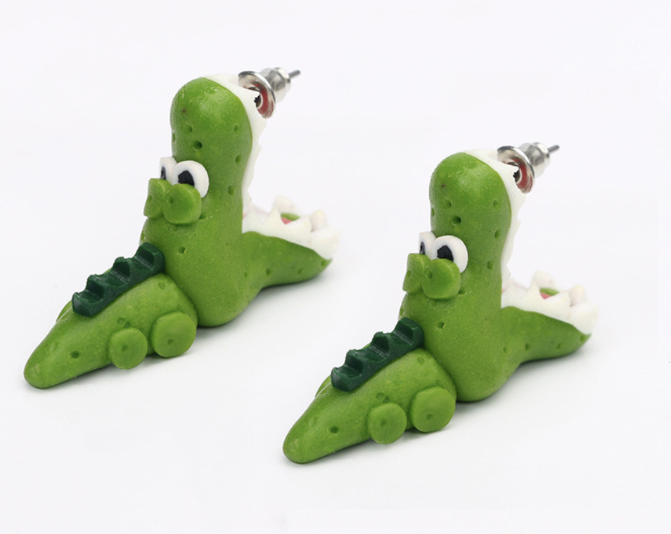 Crocodile Ear Studs Image 1