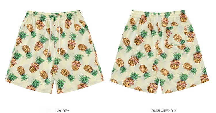 Pineapple Print Blouse 4
