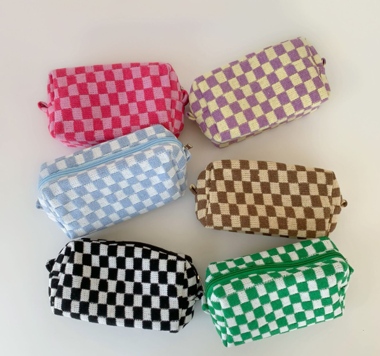 Lattice Cosmetic Bag Colors