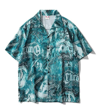 Everyday Scene Retro Casual Men's Shirt