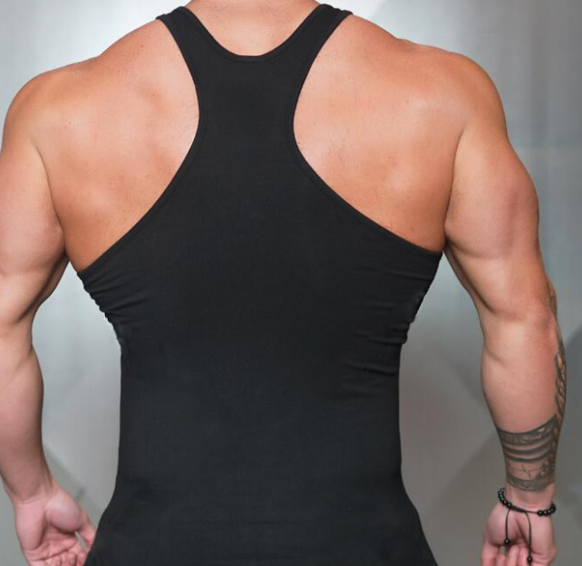 Men's Fitness Tank Top close-up