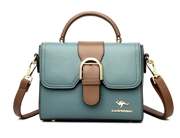 Retro Small Square Bag - Green