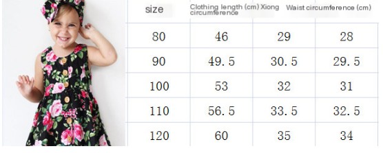 Girls Dress Floral Pattern 2