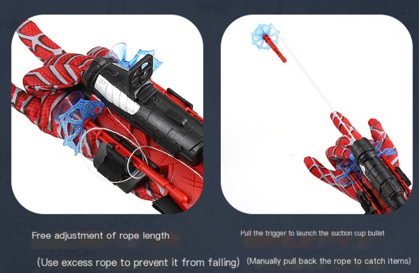 Spider Silk Launcher Features