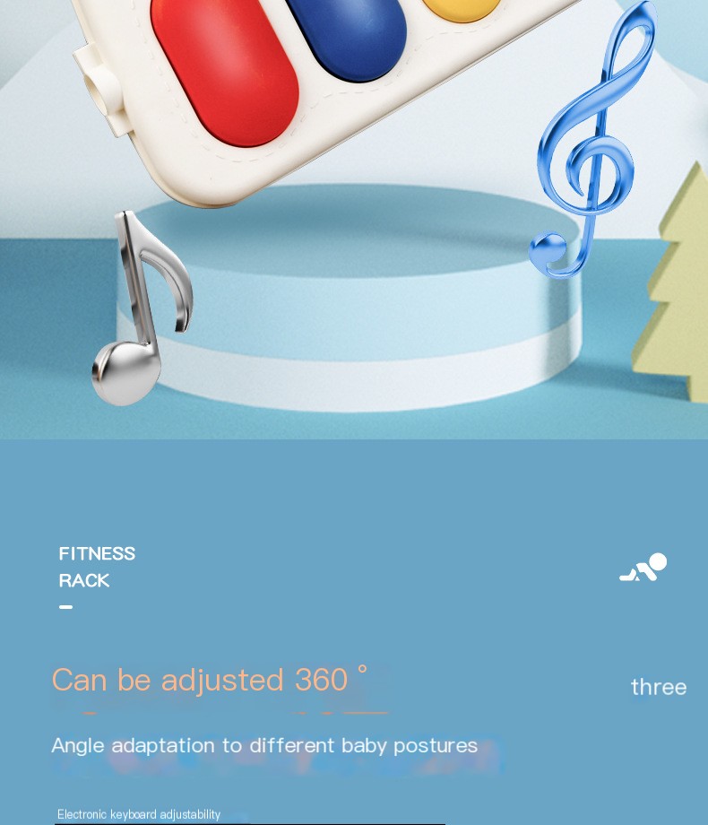 Baby Musical Piano Gym Image 3