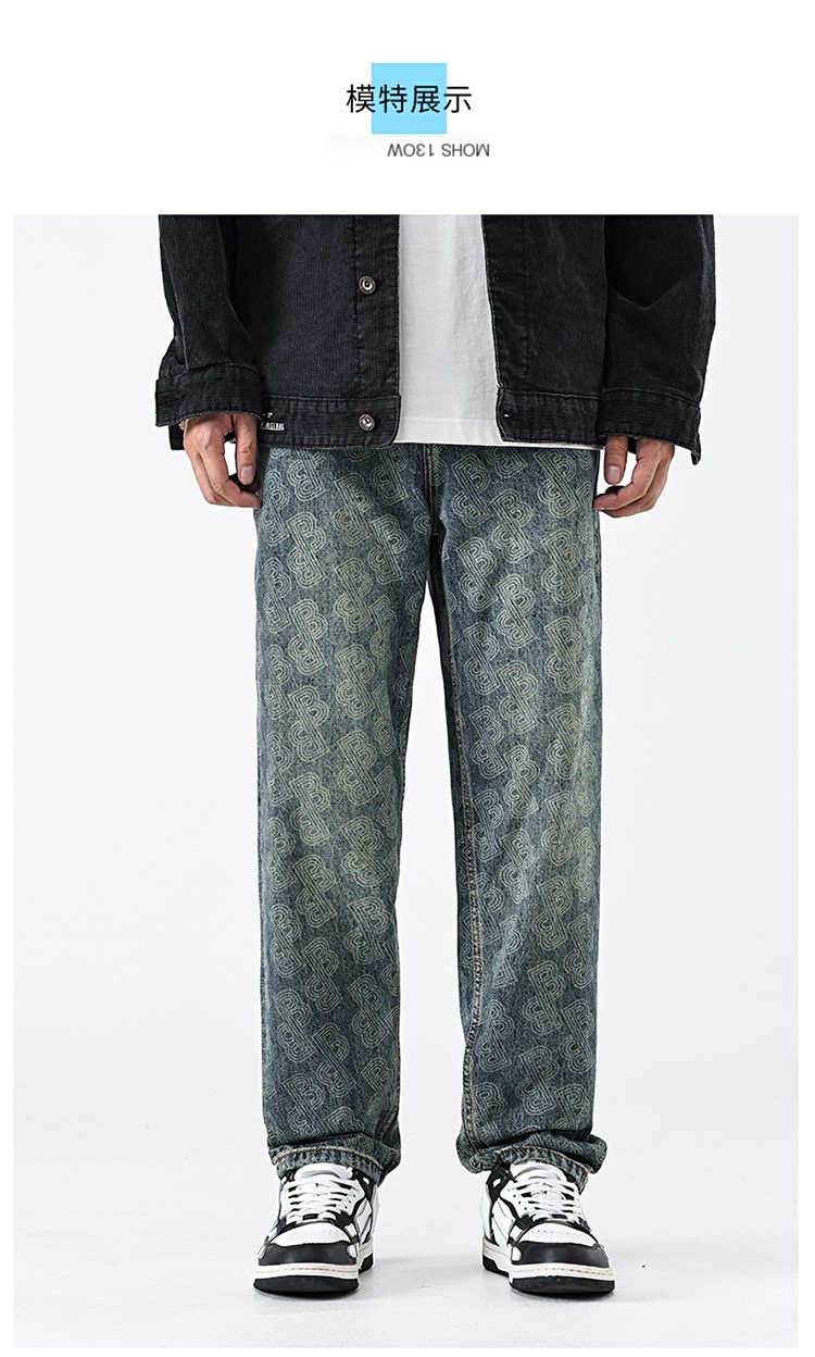 Men's Jeans Back View