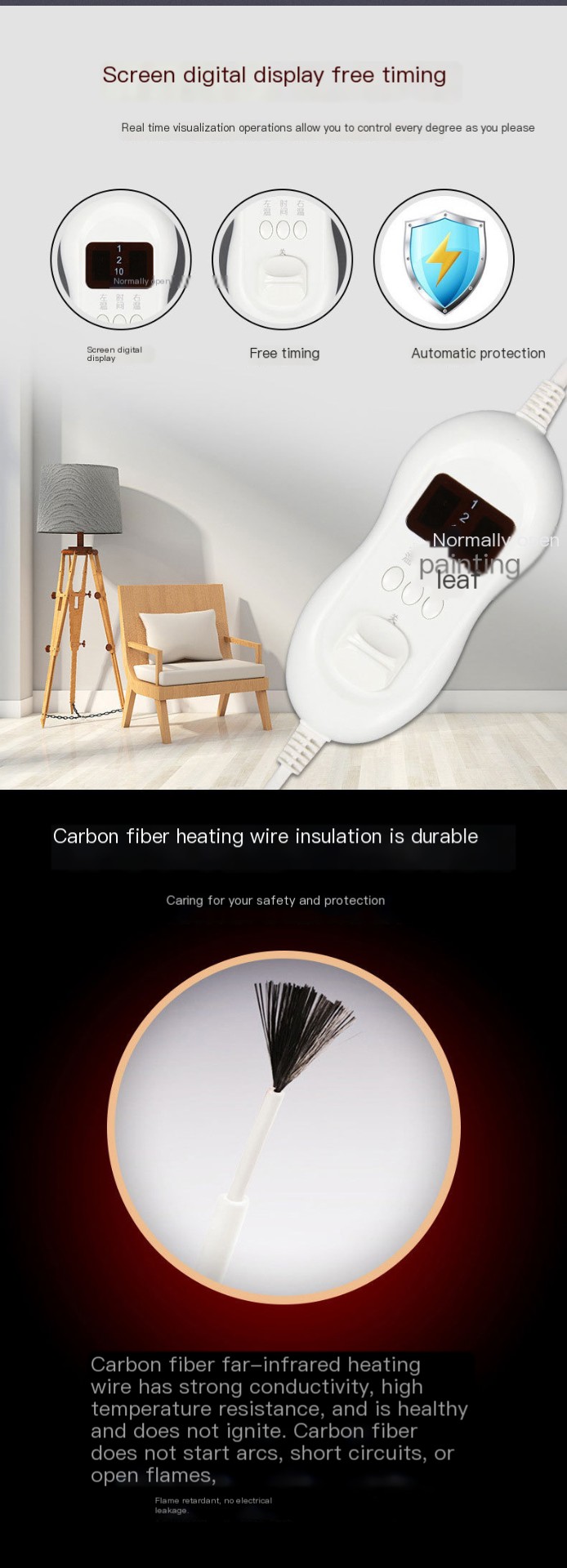 Diamond Velvet Electric Blanket