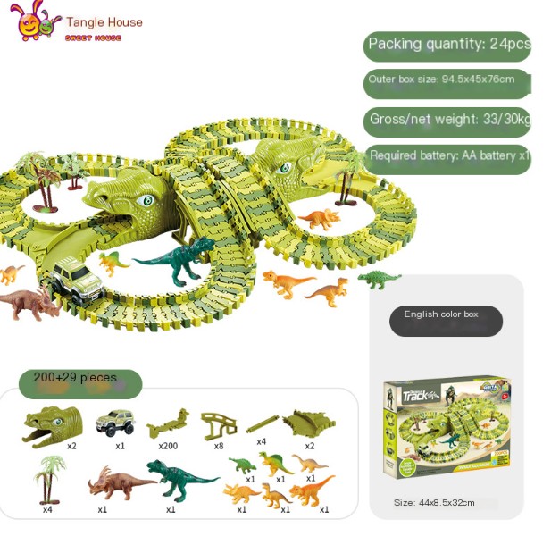 Dinosaur Park Track Car