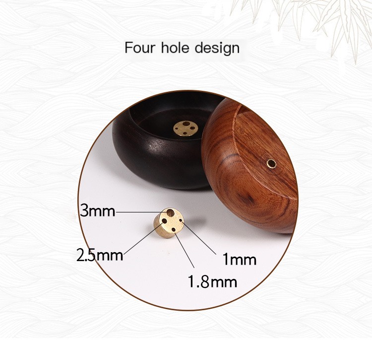 Wooden incense burner, mini small incense stick, incense holder