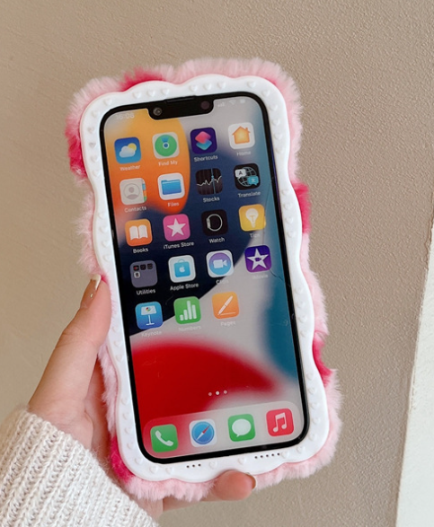 Love Plush Silicone Phone Case