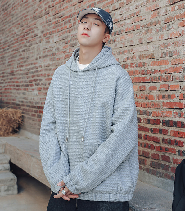 Gray Hooded Sweater