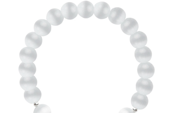 Sweet Cat's Eye Stone Bracelet - Close Up