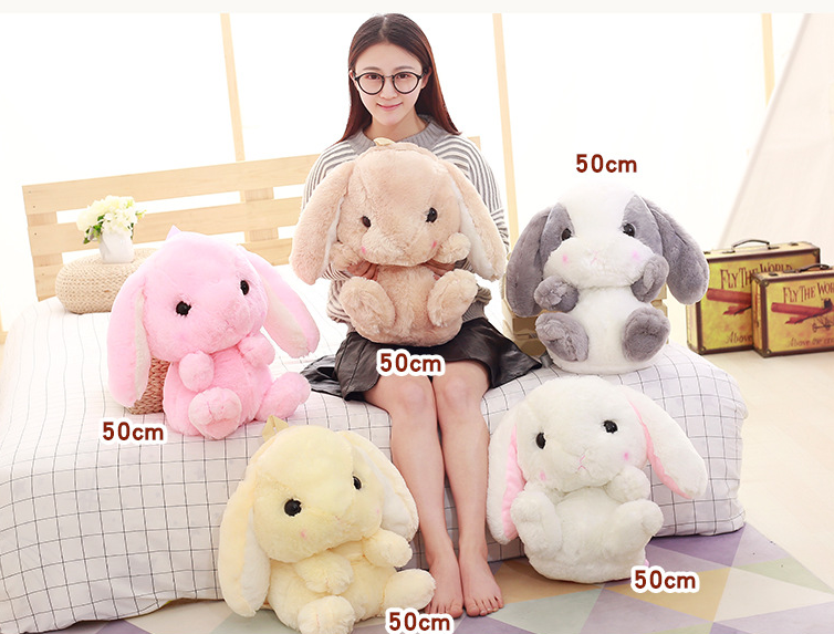 Plush Cartoon Bunny Backpack 1