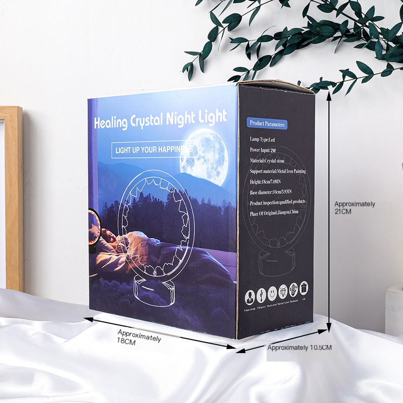 Crystal Round Night Light 4